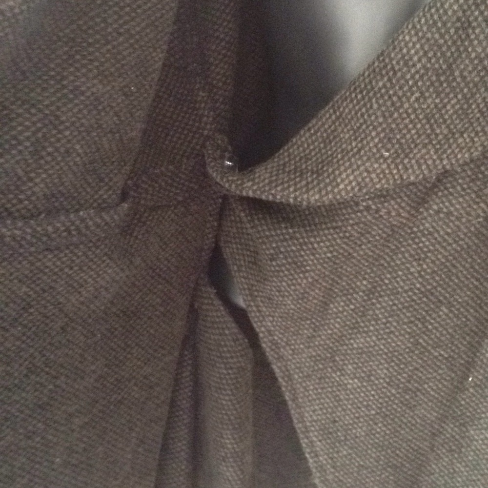 Explosion London tweed shawl collar wool coat - Picture 7 of 8
